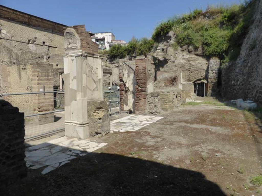 Herculaneum, June 2014. Looking west from four-sided Arch. Photo courtesy of Michael Binns.